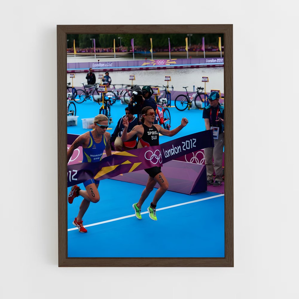 Poster L’Odyssée Olympique – affiche Athlétisme (vue 5)